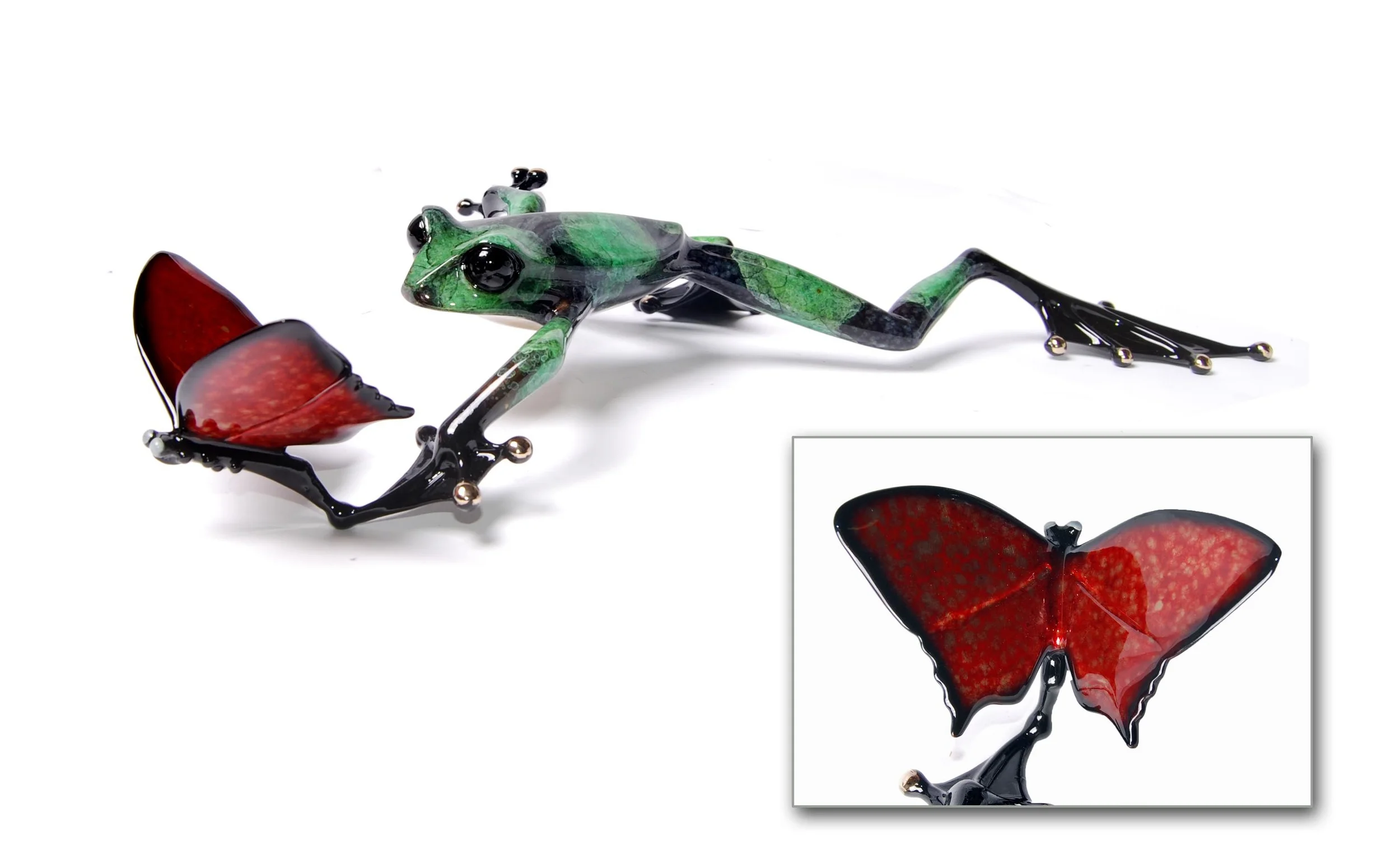 ブロンズ置物 FROGMAN Tim cotteril カエルアート 【公式通販】